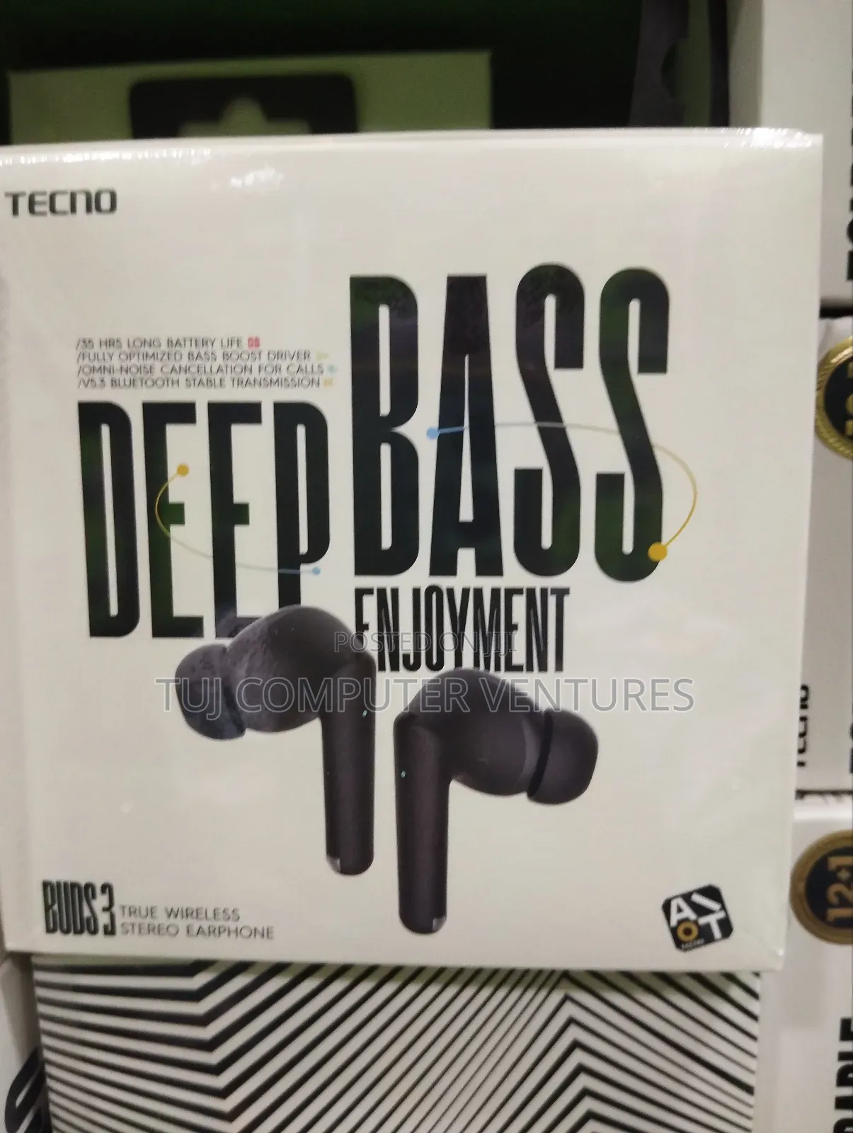 TECNO Deep Bass Buds3