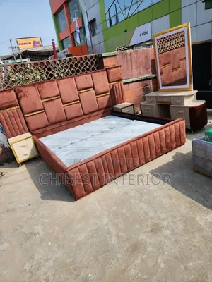 Upholstery 6by6 5ft Tall Padded Bed.