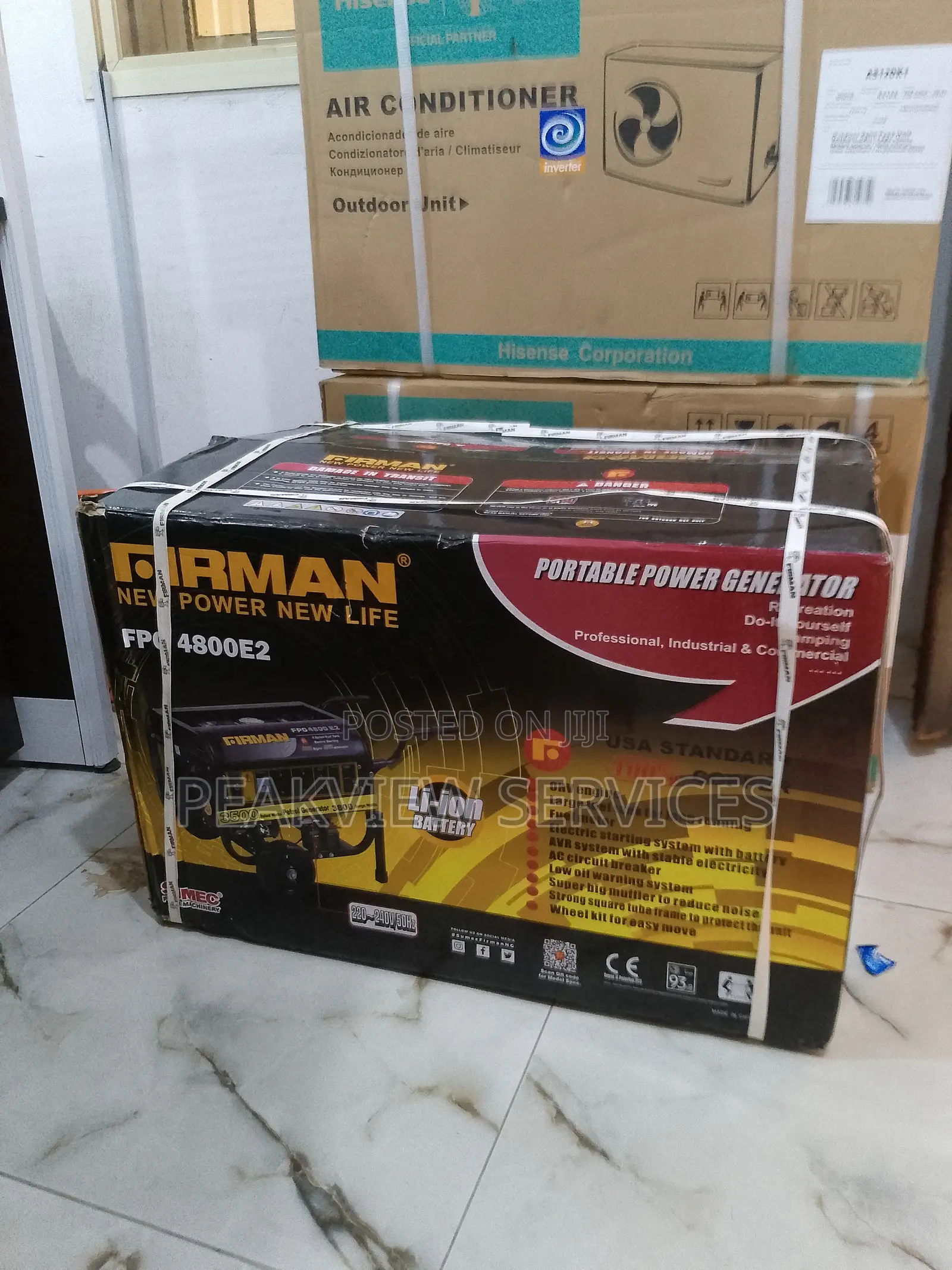 Sumec Firman Fpg4800e2 Automatic Generator