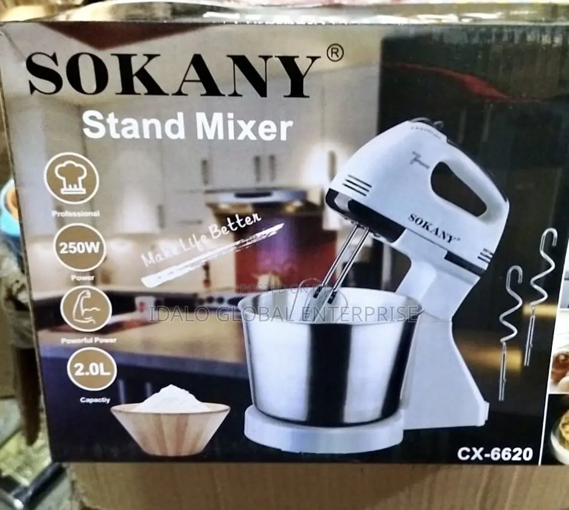 Sokany Stand Mixer - 2.0L