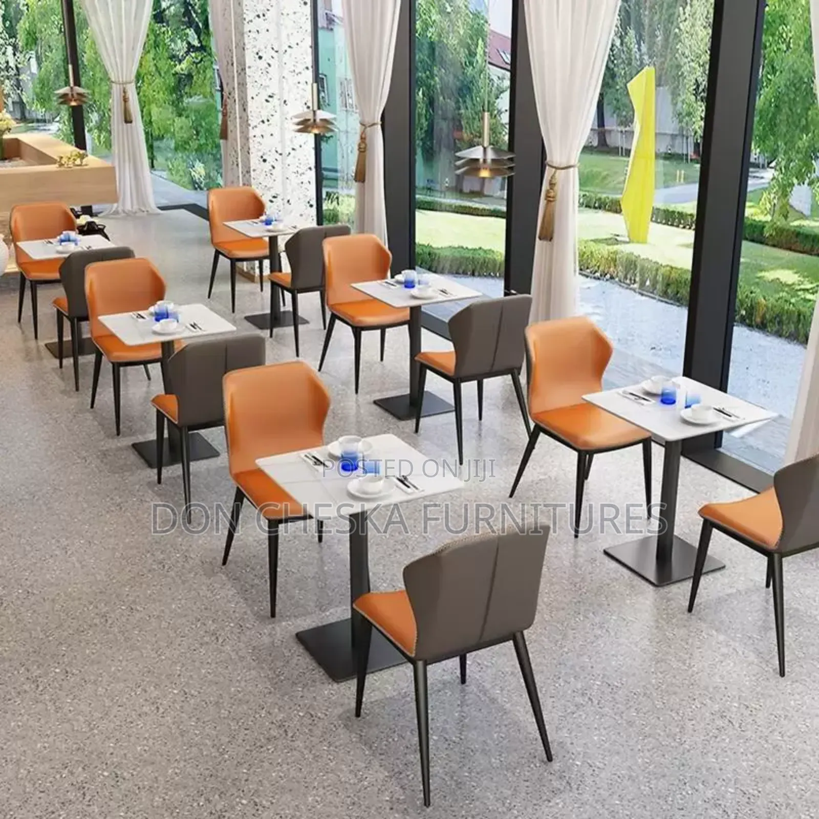 Restaurant Chairs and Table