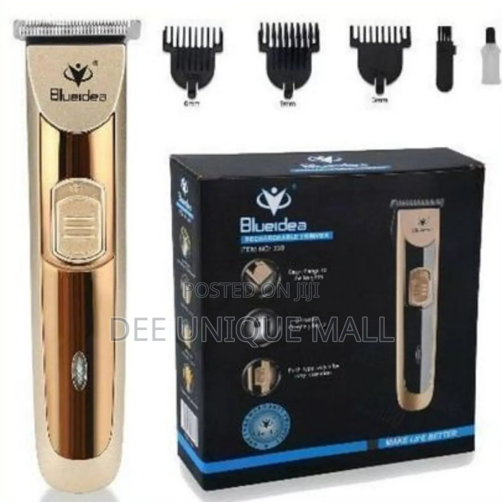 Rechargeable Hair/Beard Clipper With Accessories