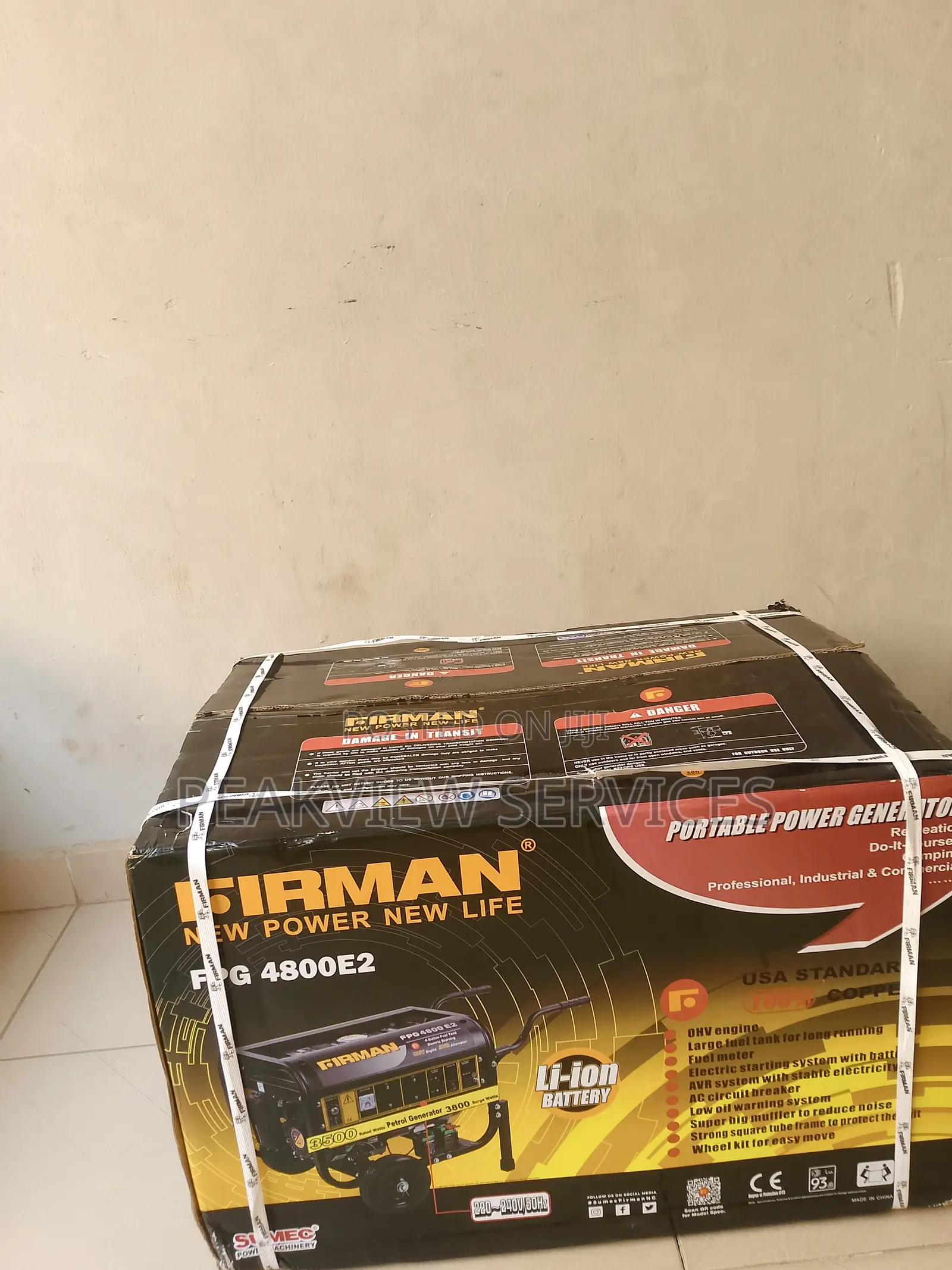 Industrial Fpg4800e2 Sumec Firman Automatic Generator