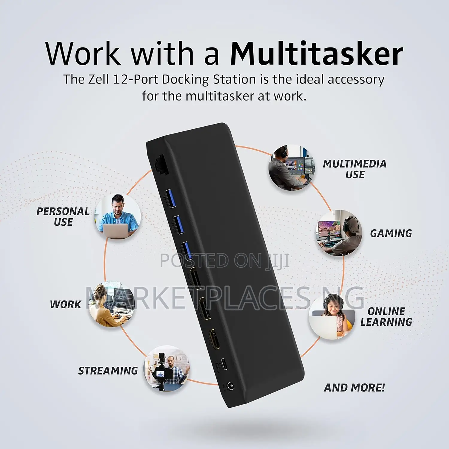 Thunderbolt 3 10-Port USB-C Docking Station