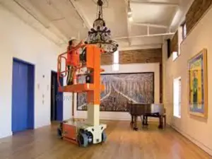 Vertical Single Mast Aluminum Alloy Man Lift