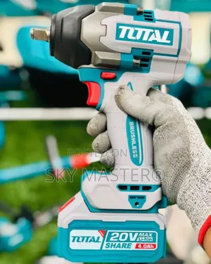Total Cordless Impact Wrench With 4.0ah Battery