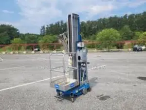 Battery Powered Vertical Mast Lift With Jig
