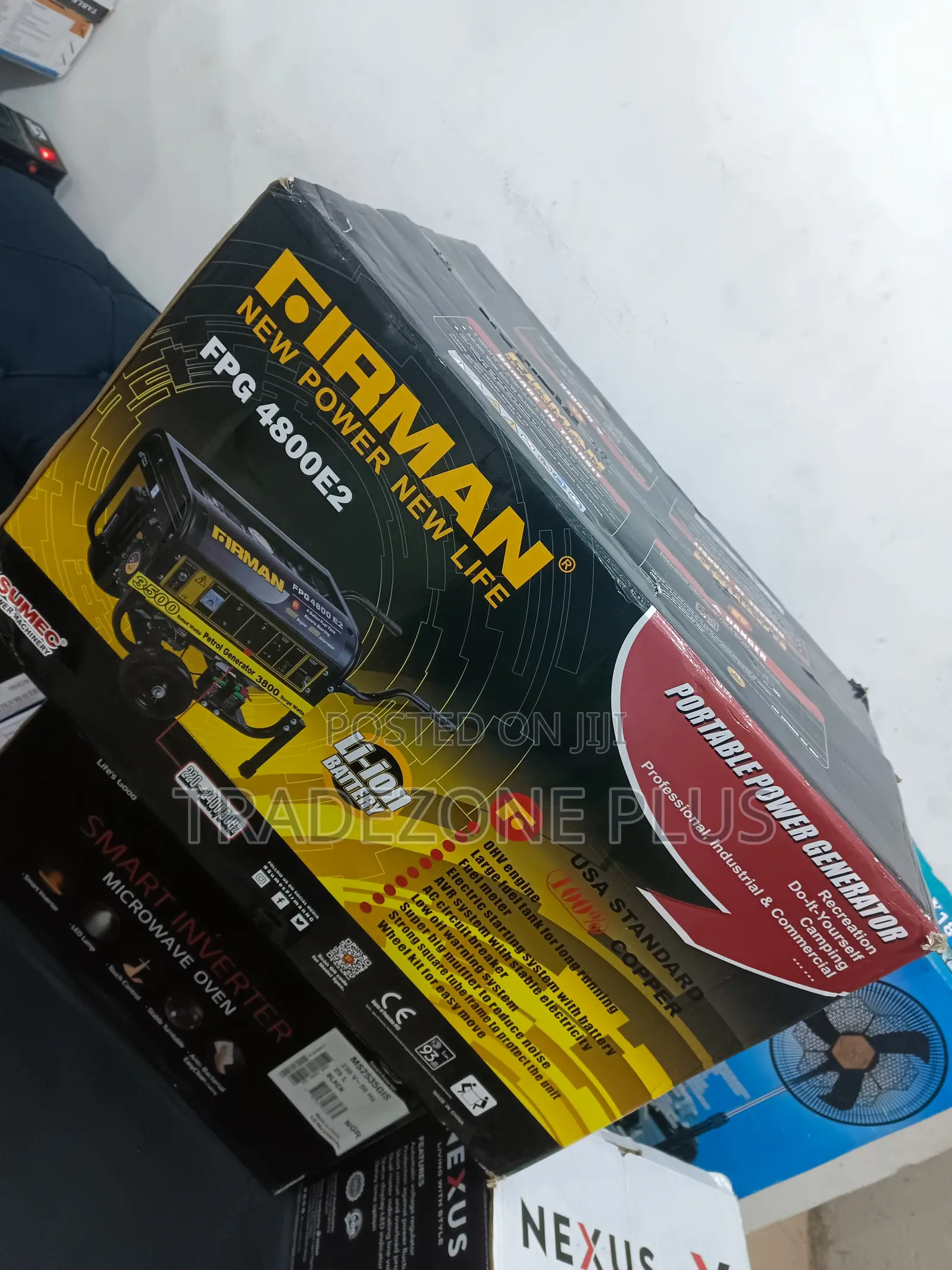 Firman Emergency Power Solution Generator ''Fpg-4800e2''
