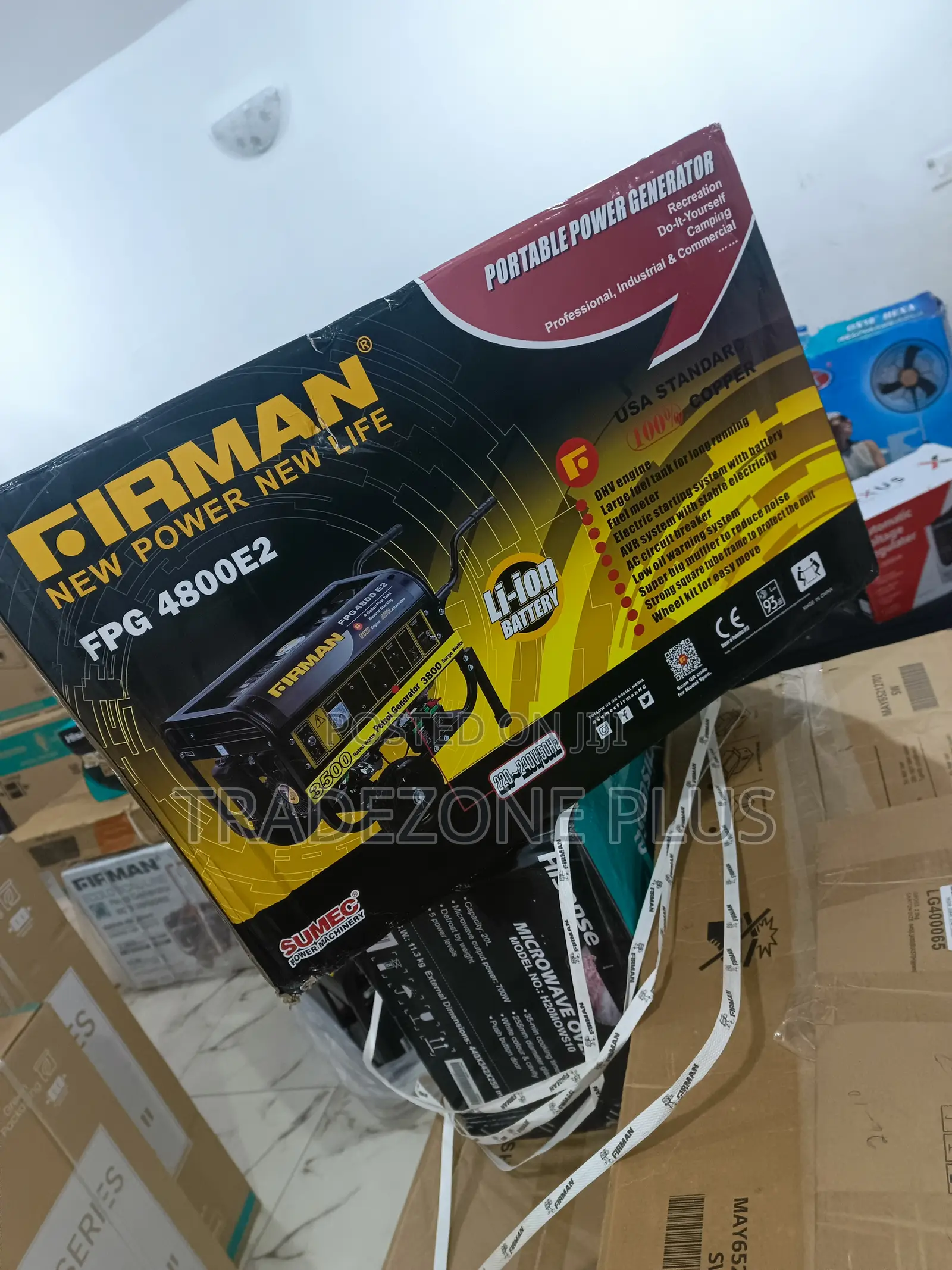 Firman Off-Grid Power Source Generator ''Fpg-4800e2''