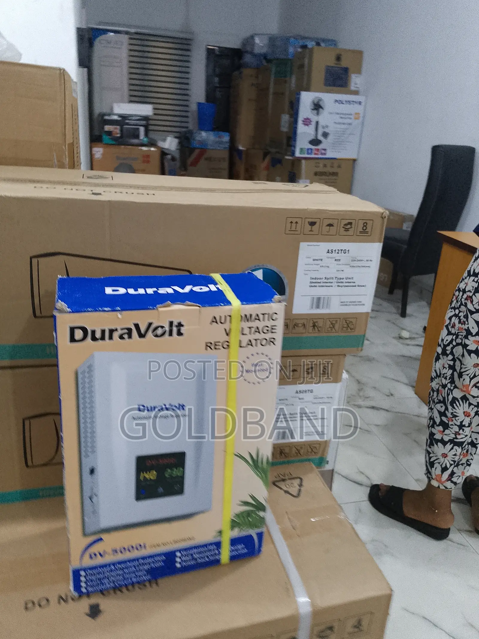 Duravolt 5000W High Voltage Capacity Wall Mounted Stabilizer