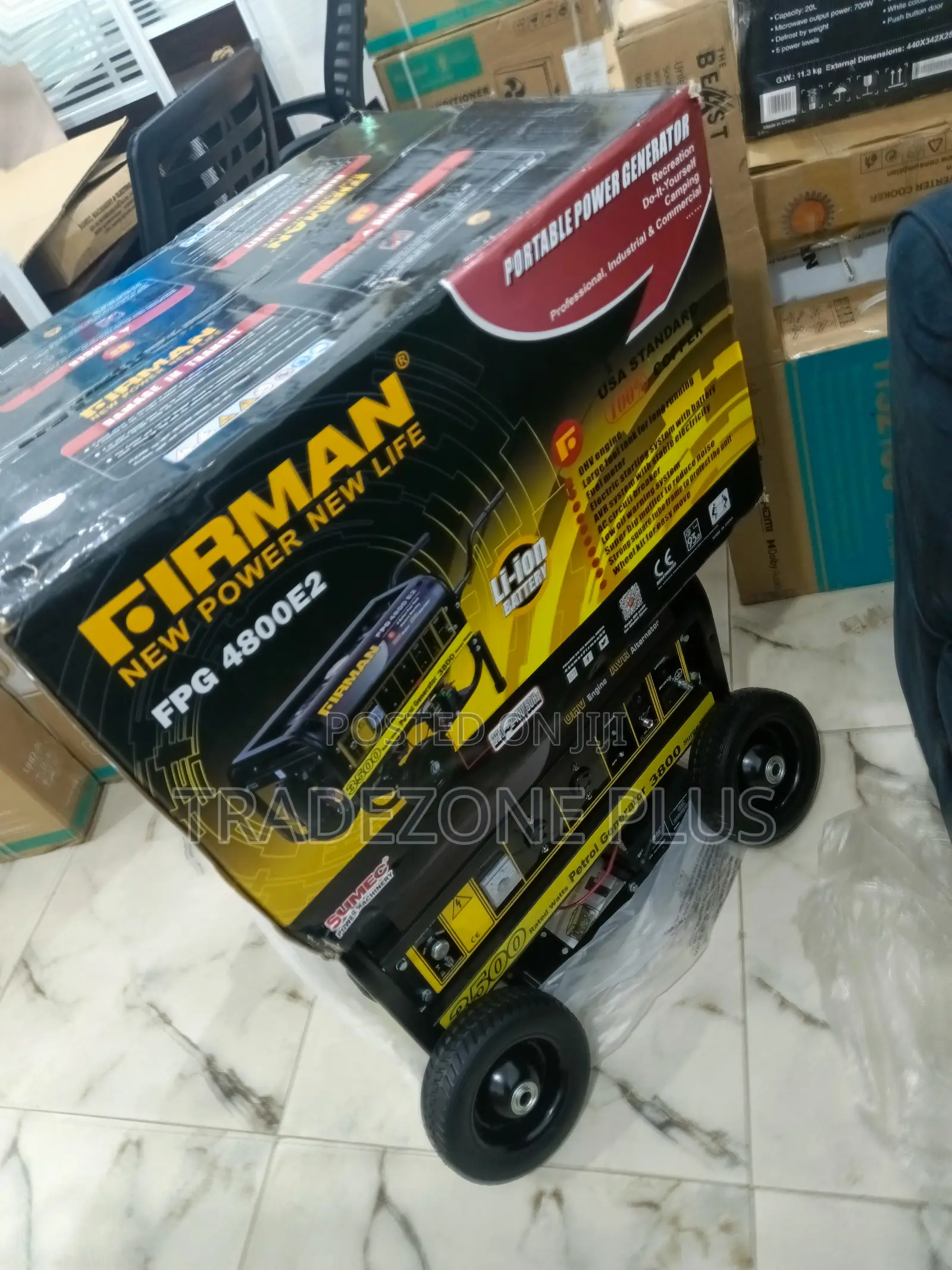 Firman Pro-Power Generator ''Fpg-4800e2''