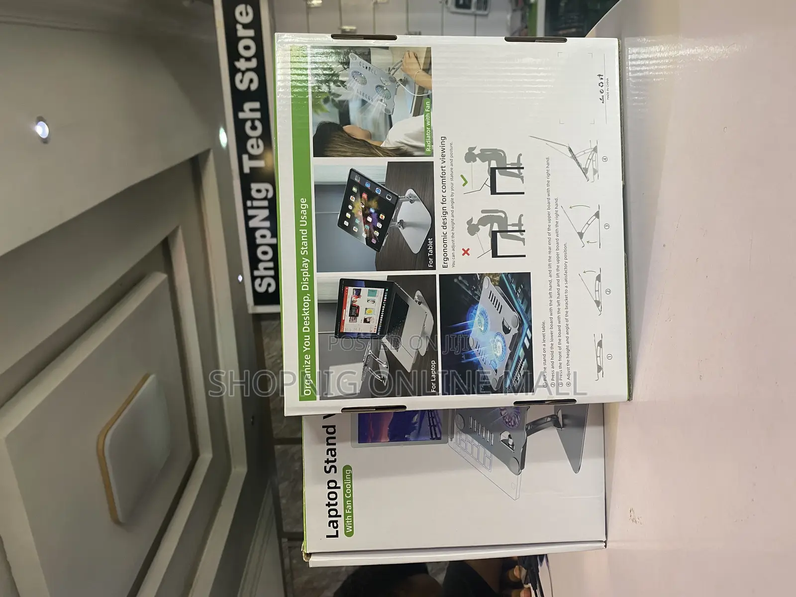 Laptop Stand V4.0 (With Fan Cooling)