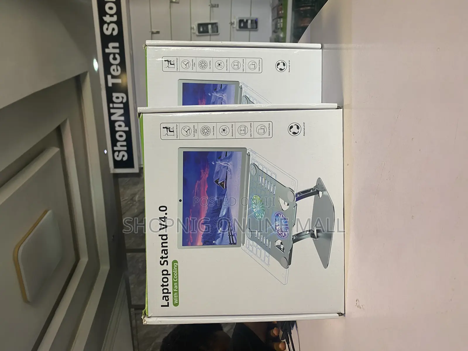 Laptop Stand V4.0 (With Fan Cooling)