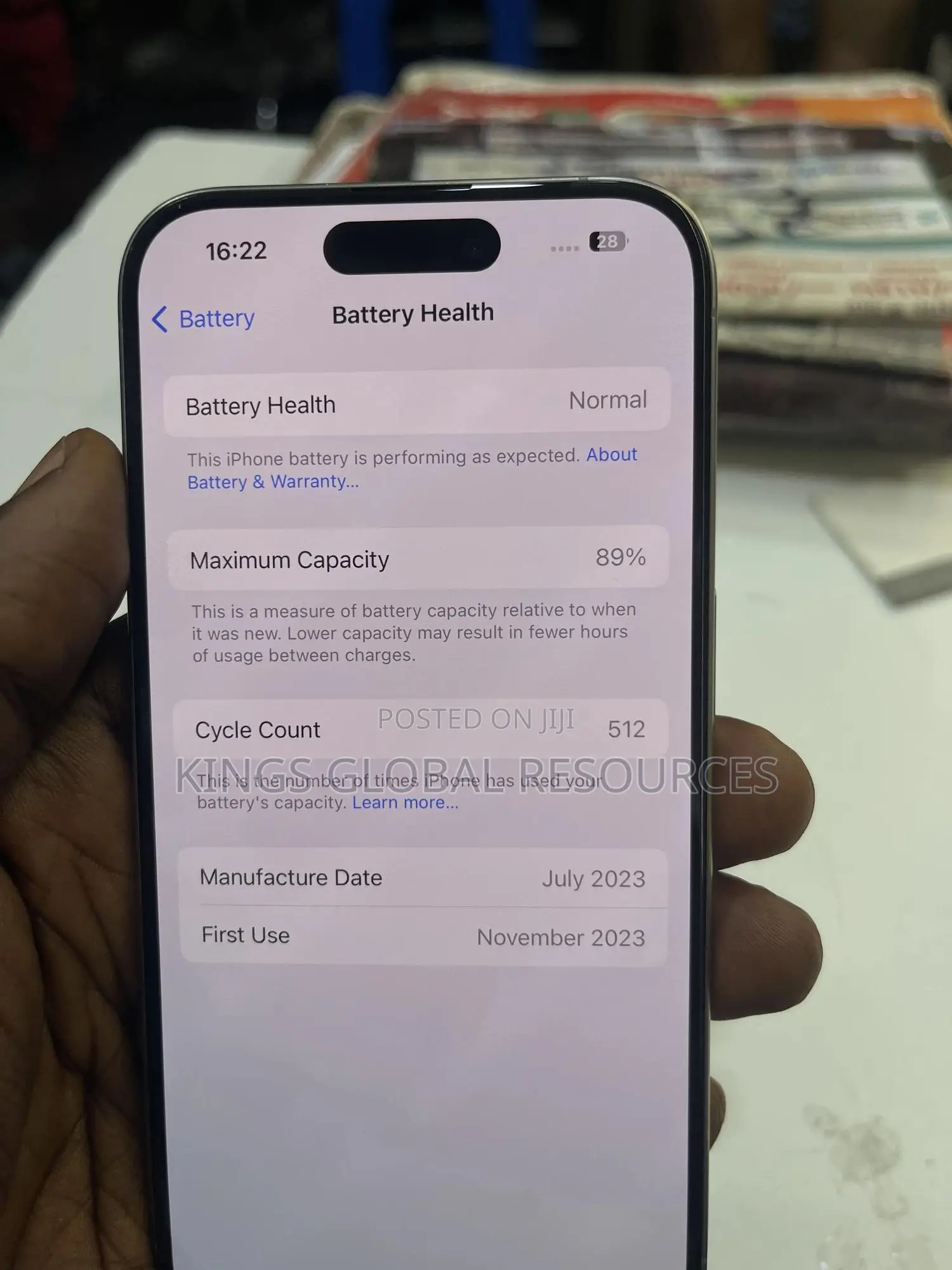 Apple iPhone 15 Pro 256 GB Gray