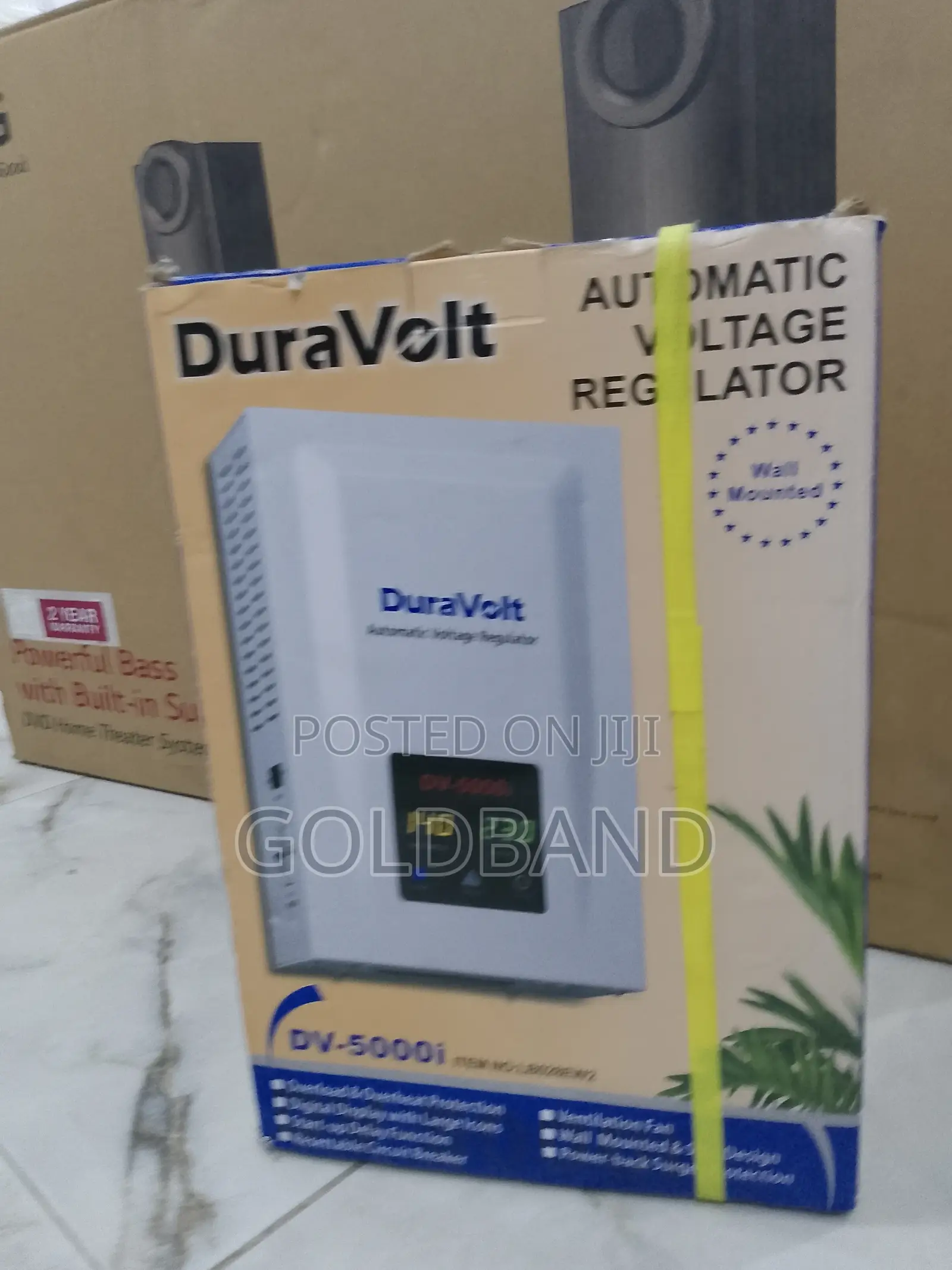 Duravolt 5000W Energy Consious Wall Mounted Stabilizer