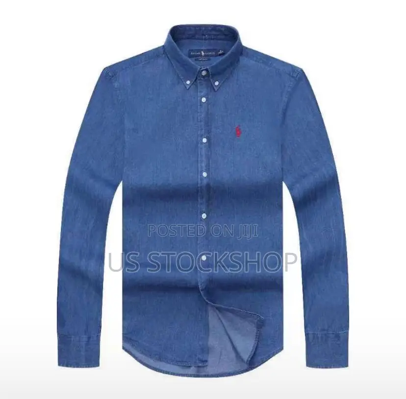 Denim Polo Ralph Lauren Long Sleeve Shirt
