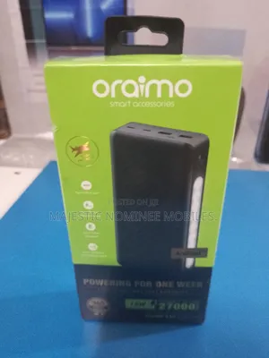 Photo - Oraimo Traveler 3 Lit 27000mah 15W Power Bank (1785)
