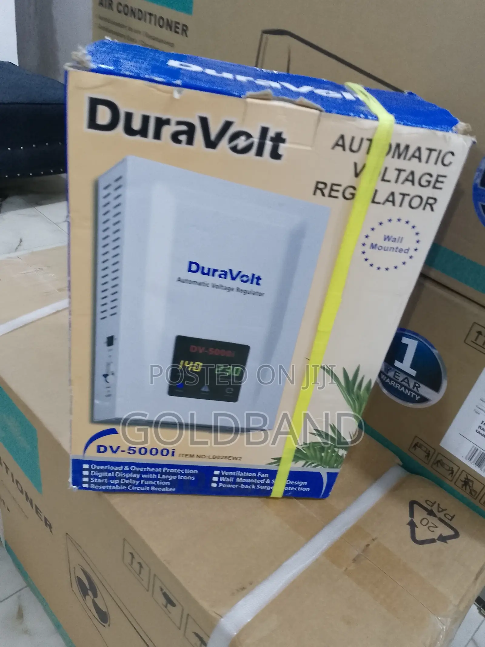 Duravolt 5000W Quick Response Wall Mounted Stabilizer D-5000
