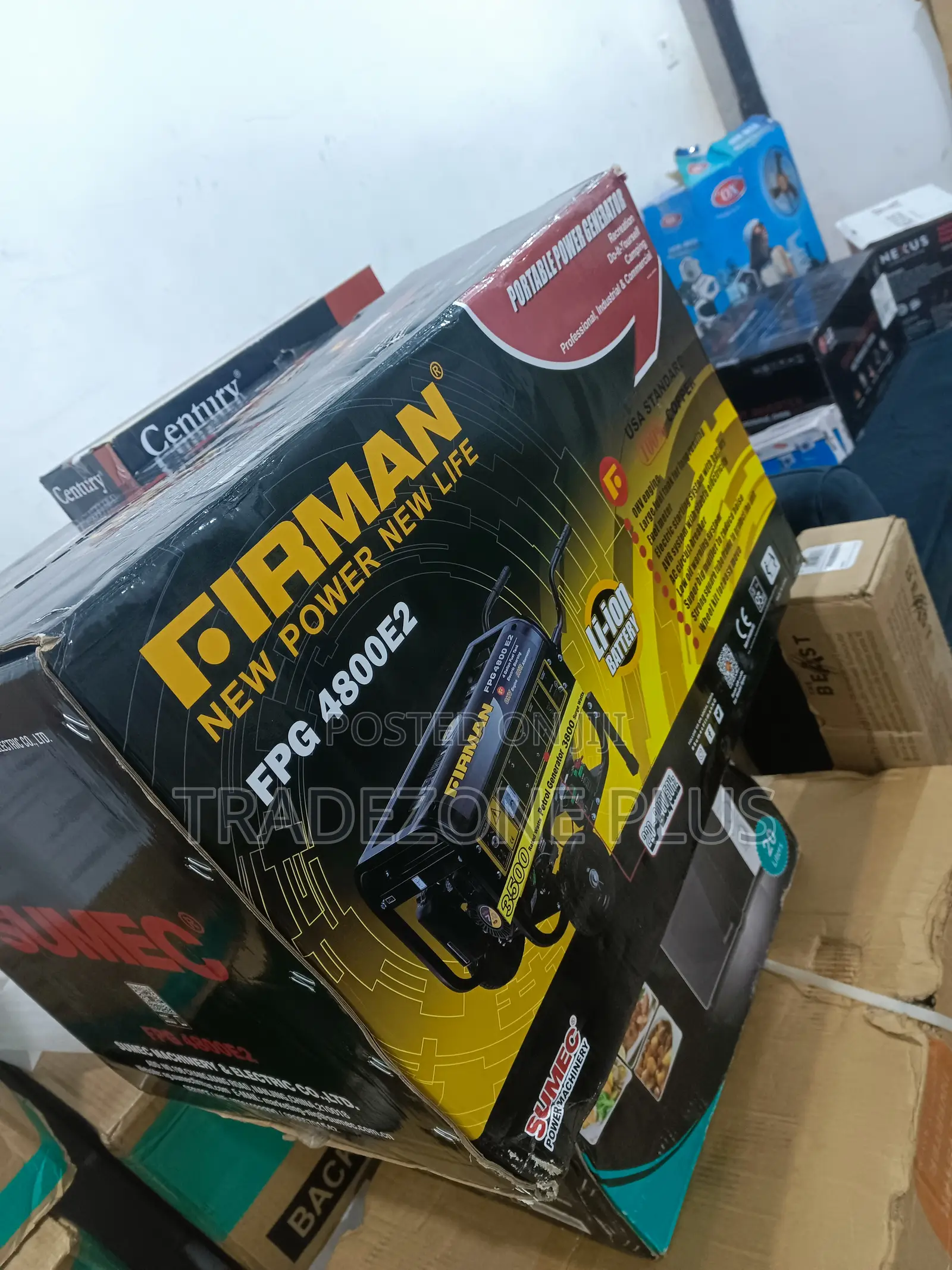 Firman Energy-Efficient Generator ''Fpg-4800e2''