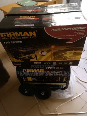 Sumec Firman Fpg4800e2 Petrol Generator-- Long Lasting Power