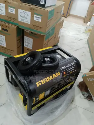 Well Maintained Sumec Firman Fpg4800e2 Ready to Use Generato