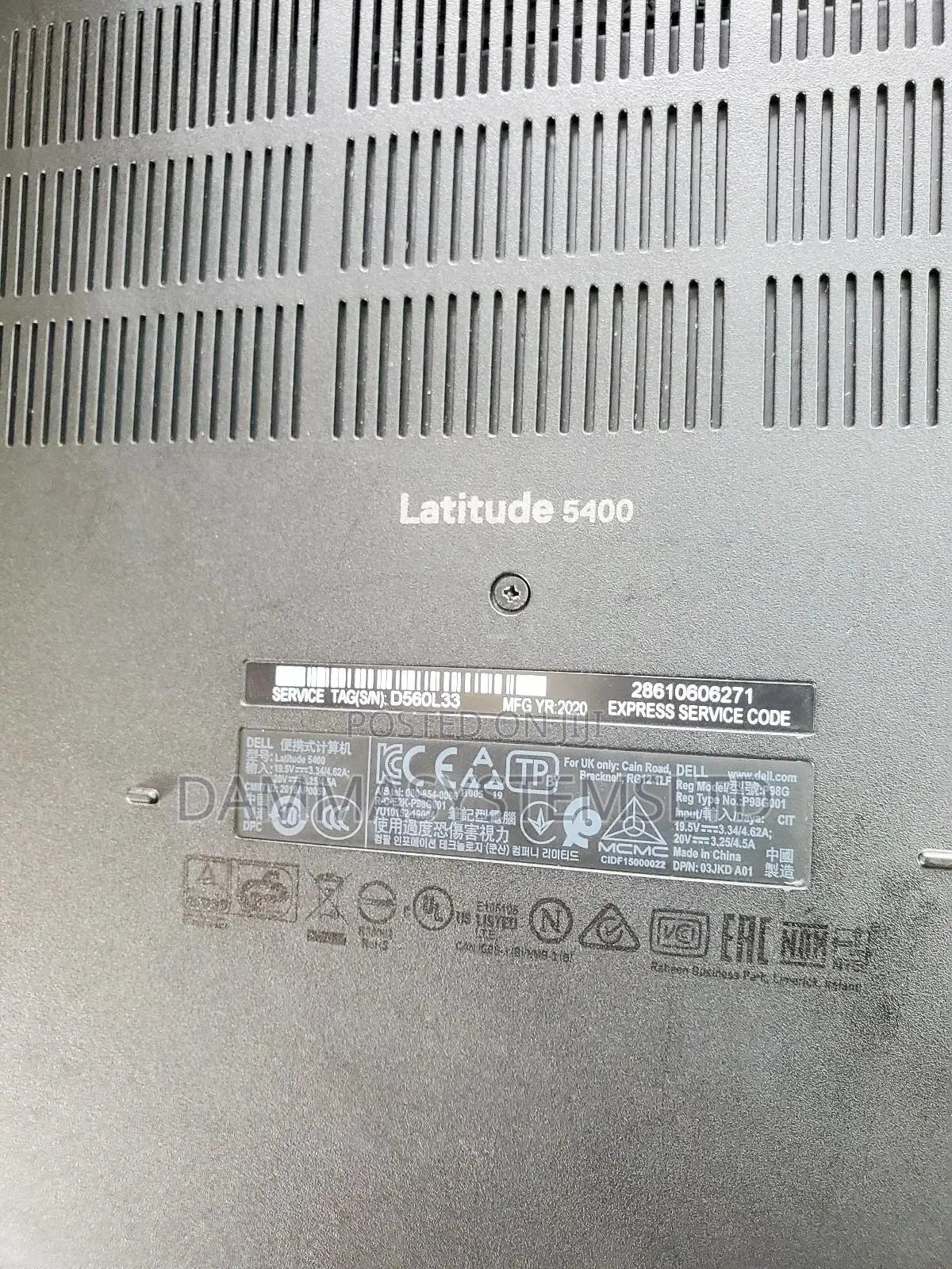 Laptop Dell Latitude 5400 8GB Intel Core I5 SSD 256GB