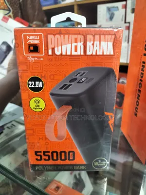 Turbo Ultra 5 – 55000mah New Age Power Bank (Touch Light)
