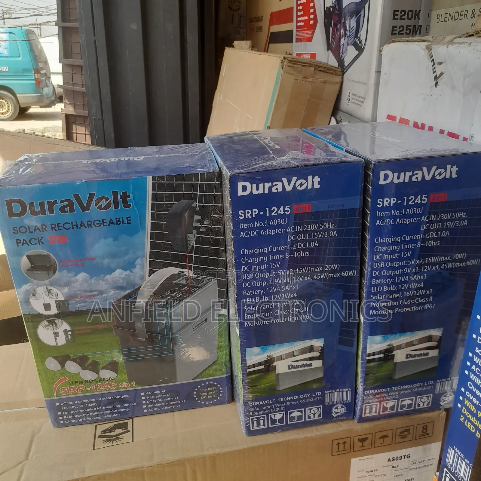 Duravolt Solar Rechargeable Bulbs