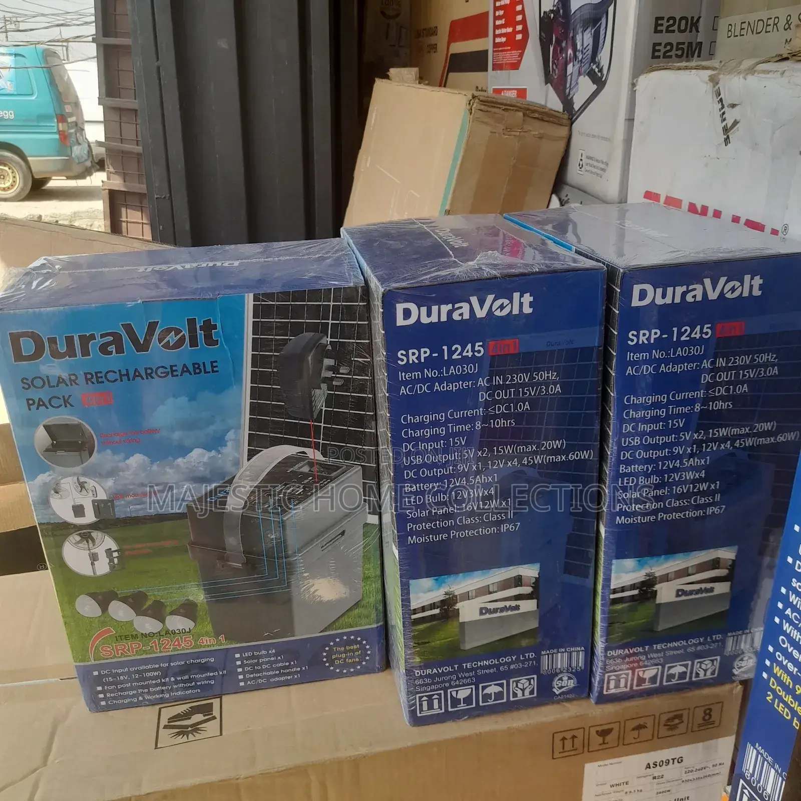 Duravolt Solar Rechargeable Bulbs