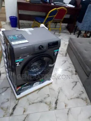 Quick Wash Option 7kg Hisense Washing Machine ''Wfqp7012t''