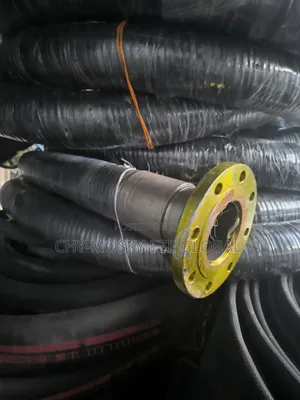 4 Inch Rubber Flexible Suction Hose (With Both End Flange)