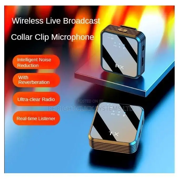 Single Wireless Microphone Vlogging Live Streaming Interview