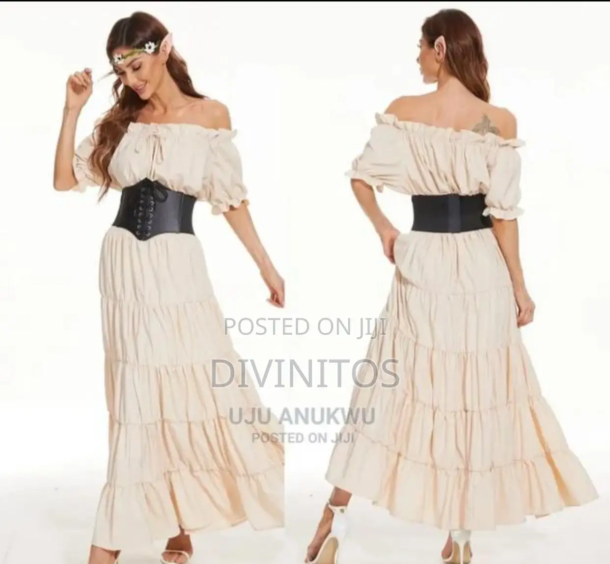 Women Corset Style Width Leather Belt
