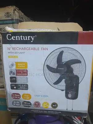 16 Inches Rechargeable Century Wall Fan