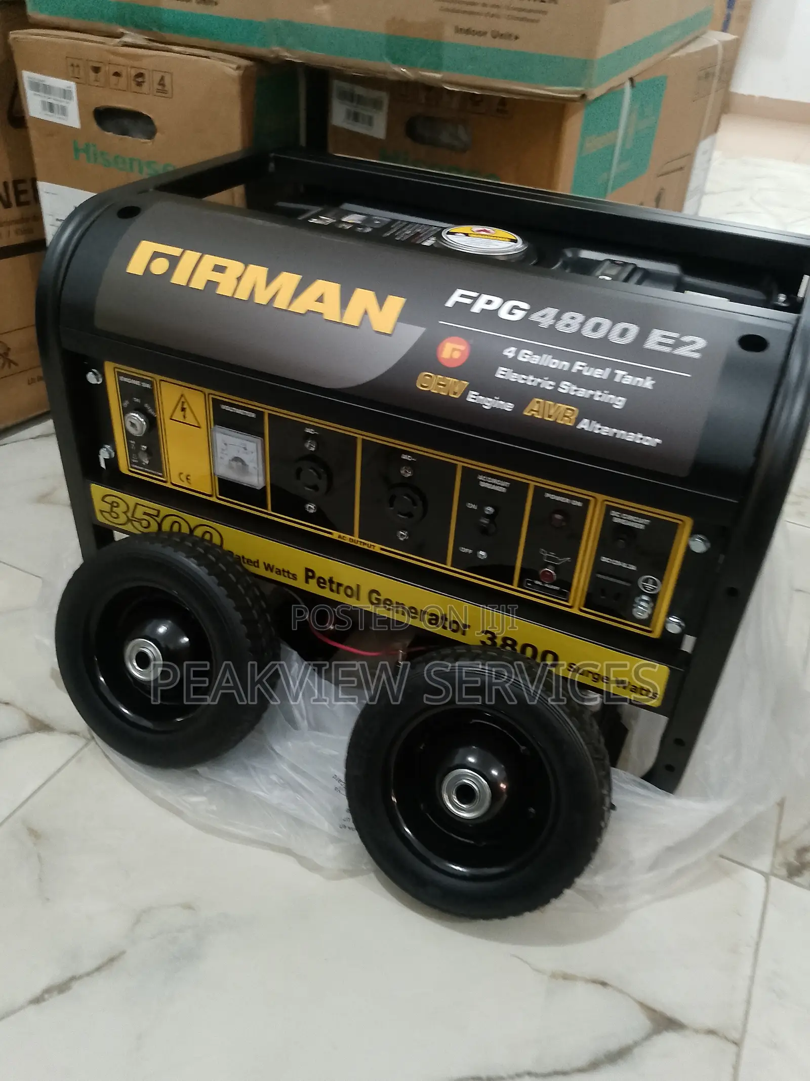 Recommended Maximum Load Sumec Firman Automatic Generator