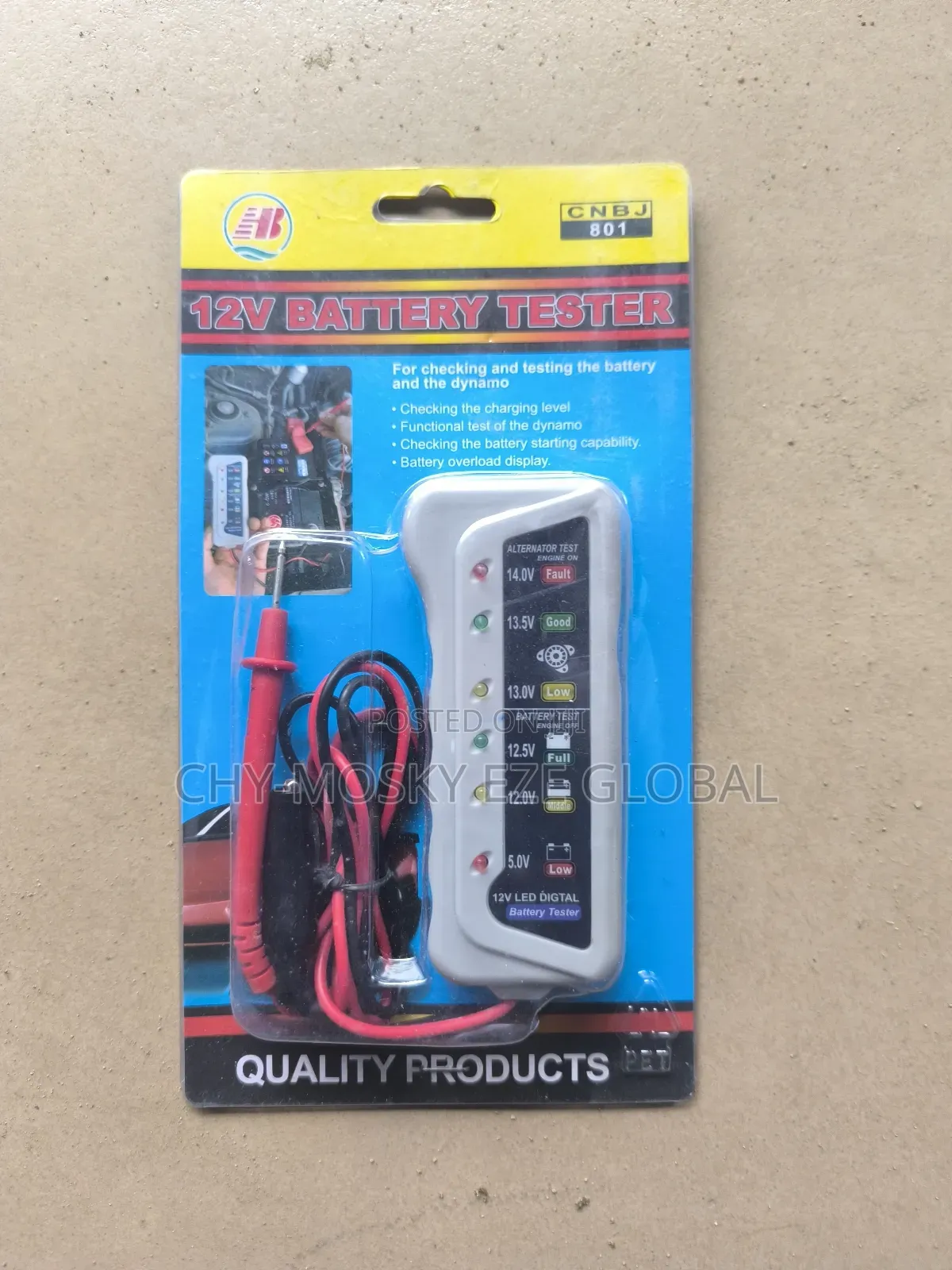 12v Battery Tester
