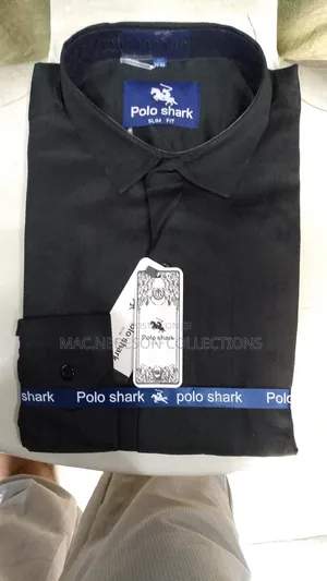 Photo - Polo Shark Black Shirt for Men