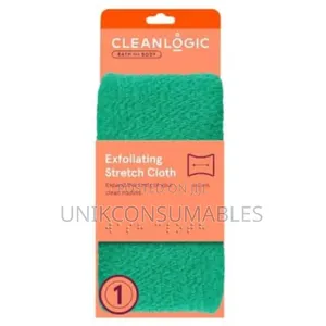 Cleanlogic Bath Body Exfoliating Stretch Cloth