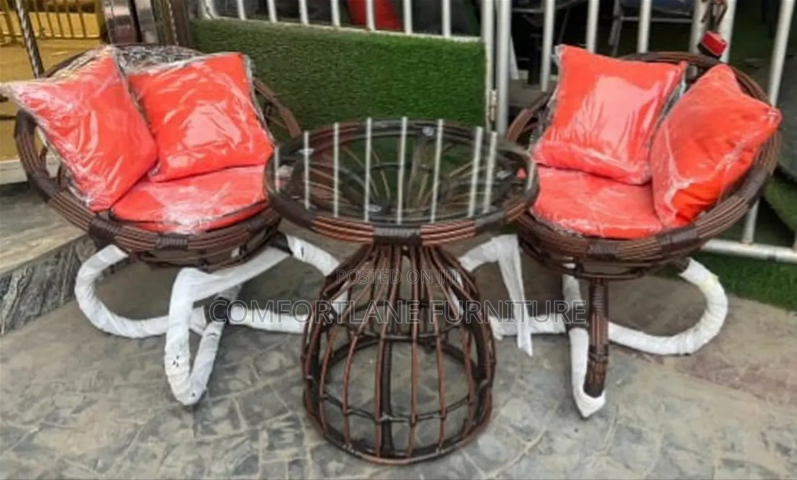 Outdoor Table and Two Chairs