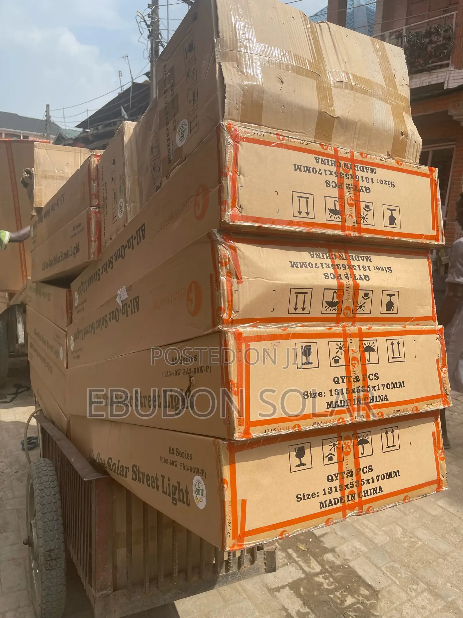 All in One Solar Street Light P3