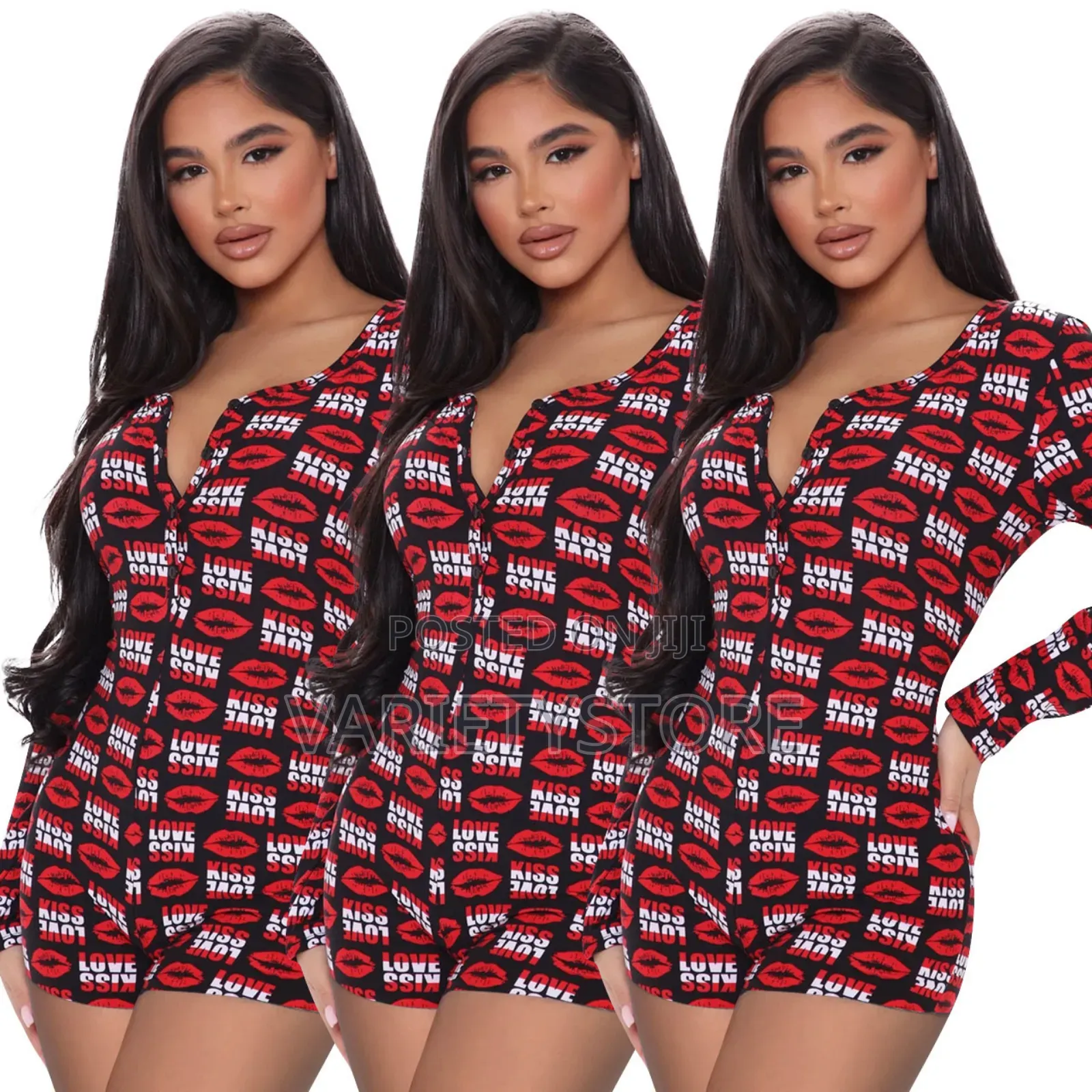 Printing Casual Jumpsuit
