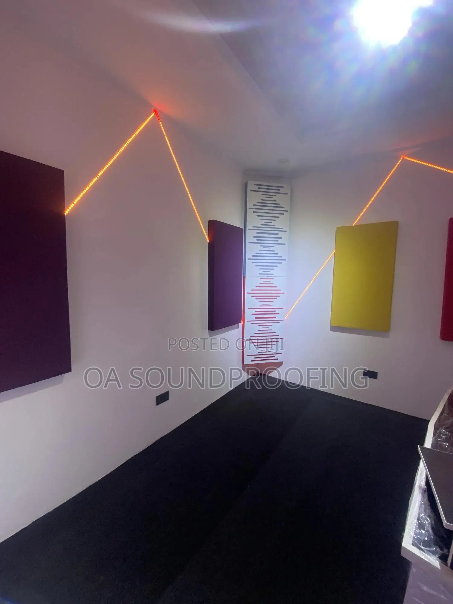 Acoustic Panel It Stop Echo in Studio