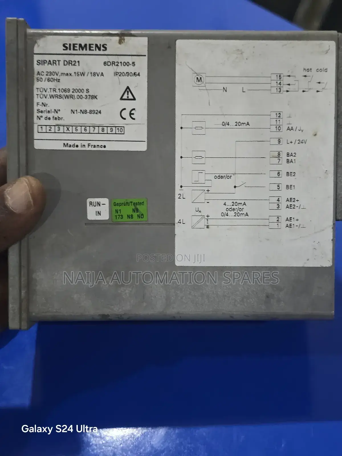6dr2100-5 | Siemens | SIPART DR21 Process Controller