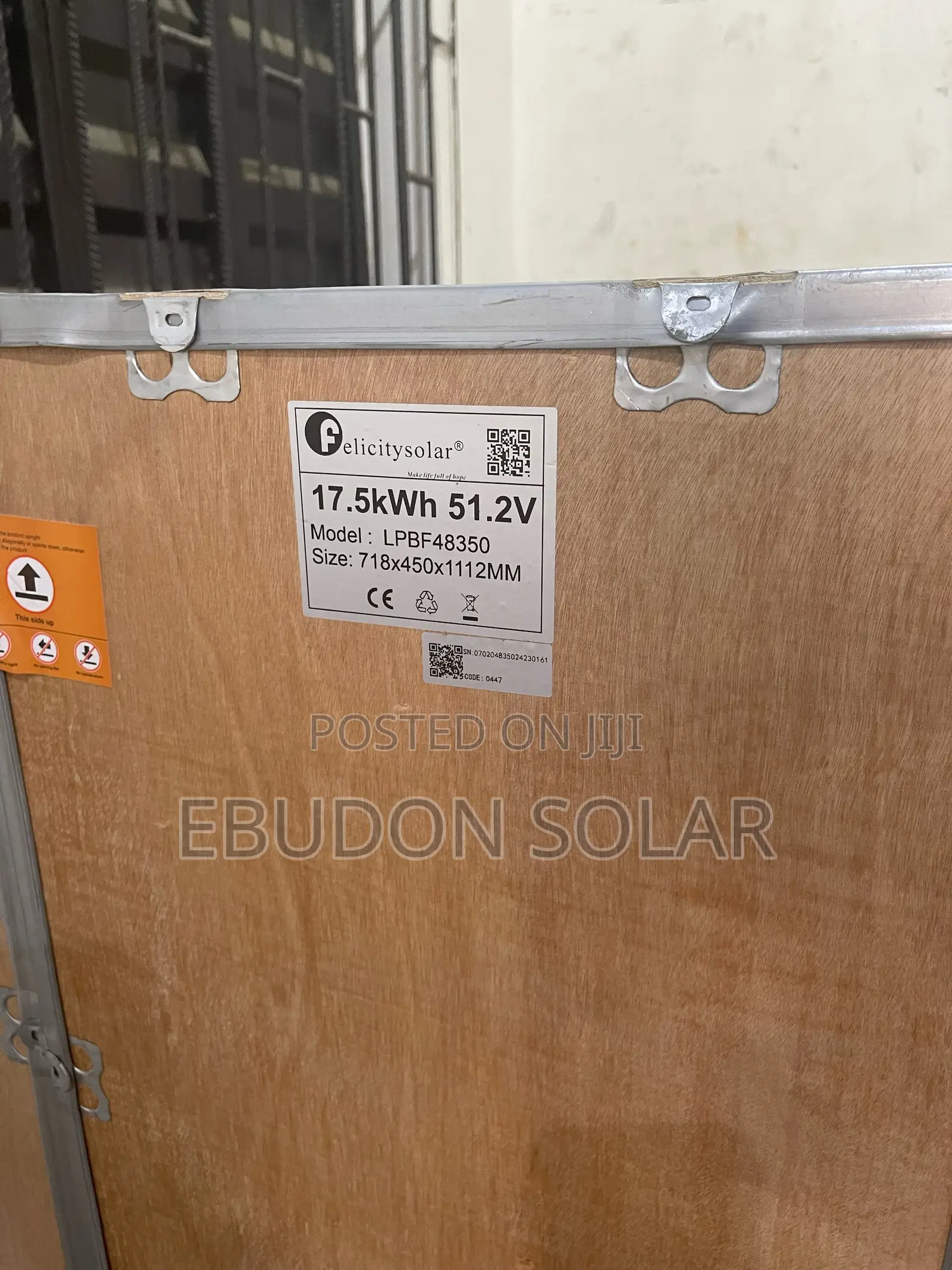 Felicity Ion Battery 17.5kwh