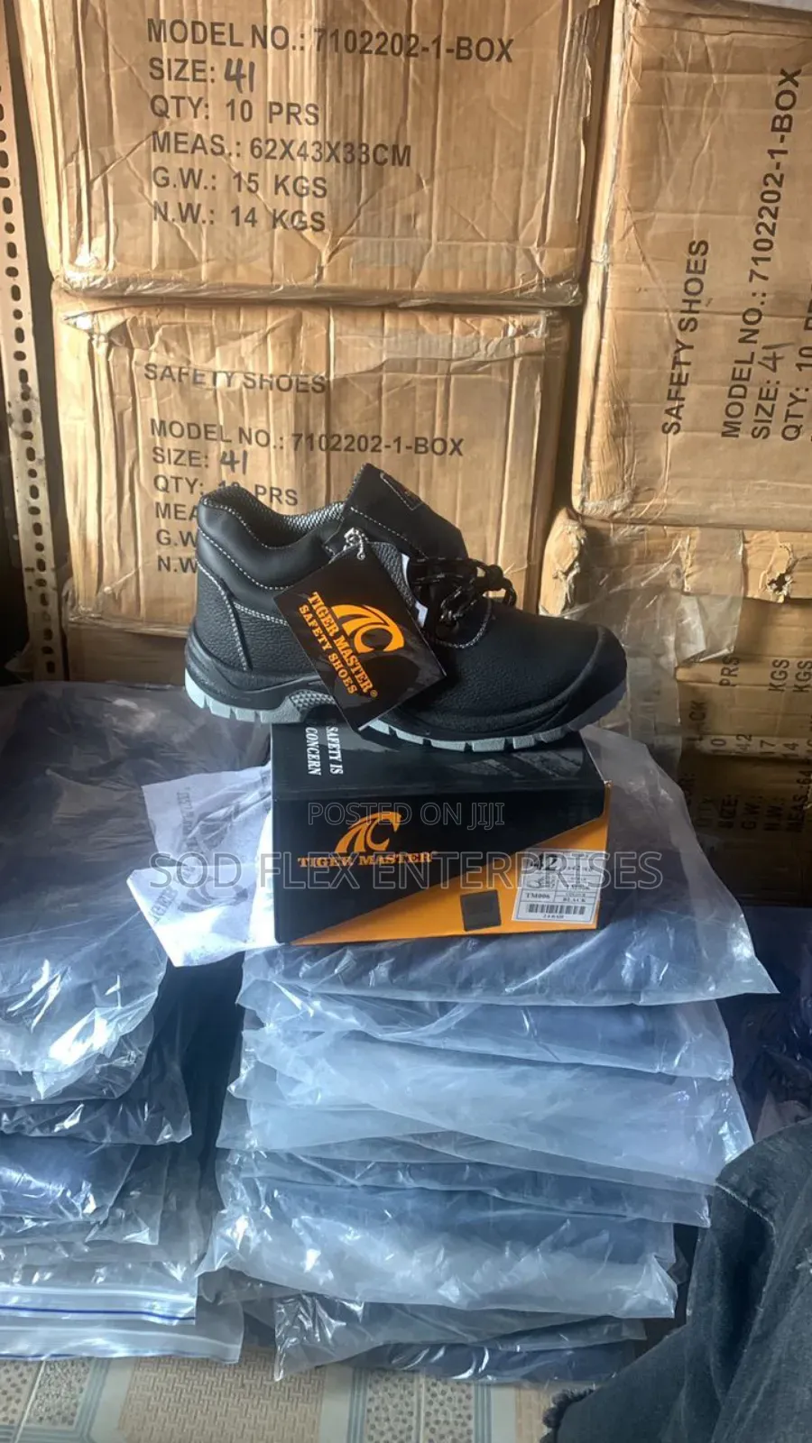 Tiger Master Rugged Safety Imported Shoe