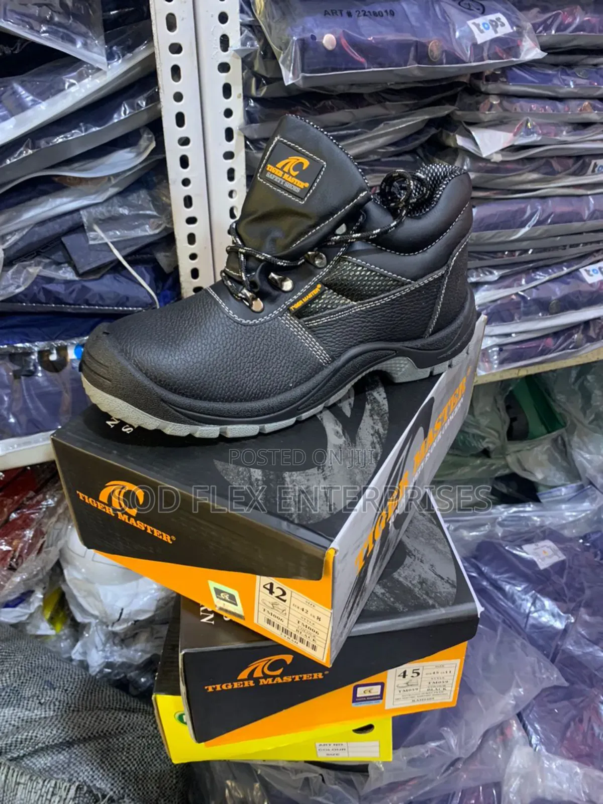 Tiger Master Rugged Safety Imported Shoe