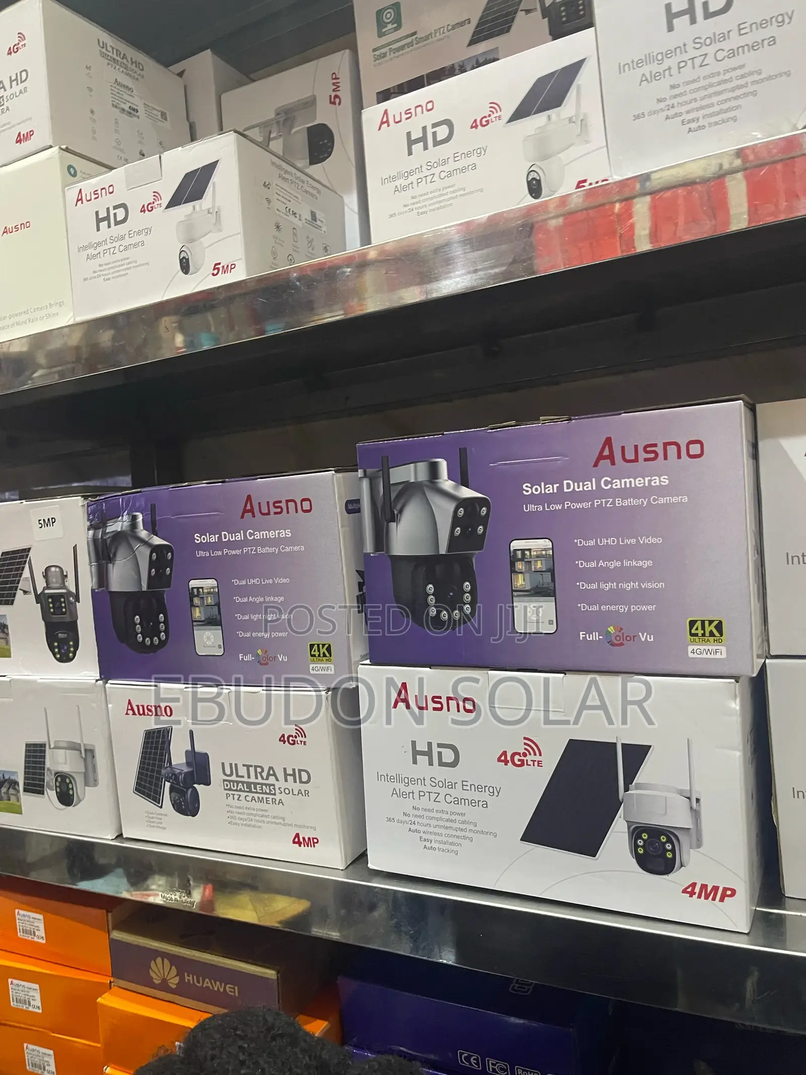 Solar Camera 4G High Quality
