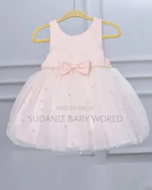 Baby Girl Pearl Ball Gown