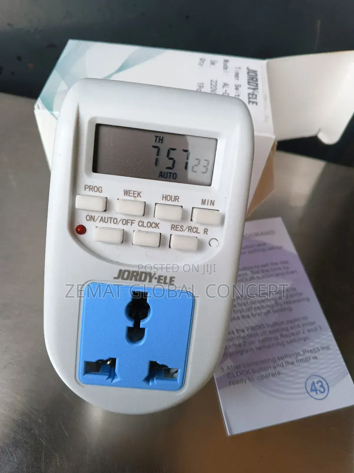 Digital Programable Socket Timer