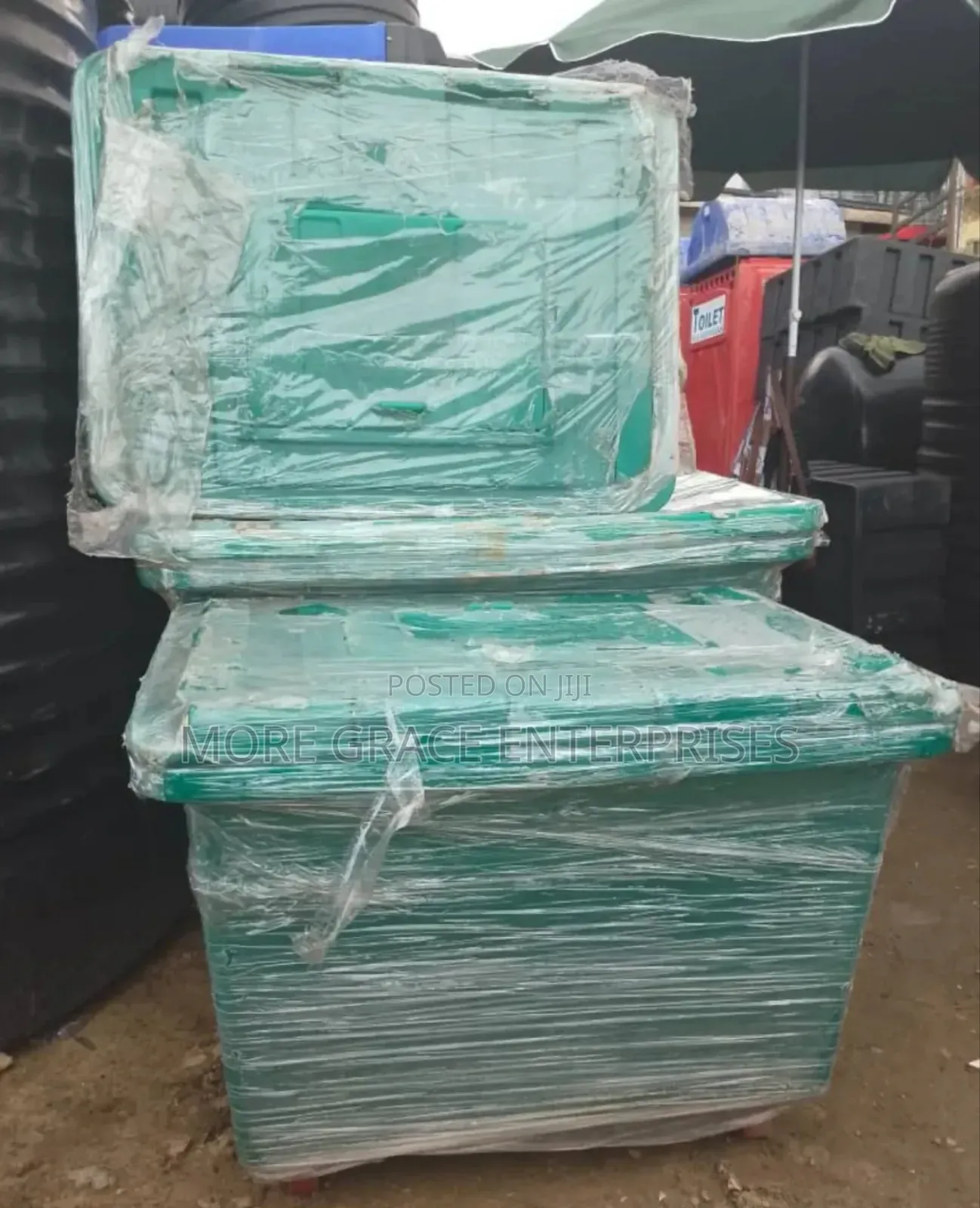 Geepee Waste Bin for Waste Disposal 660 Litres.